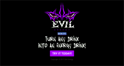 Desktop Screenshot of evilenergy.com